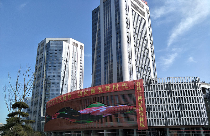 戶外LED格柵屏