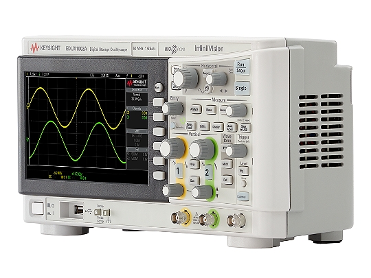 EDUX1002A 示波器：50 MHz，2 个模拟通道