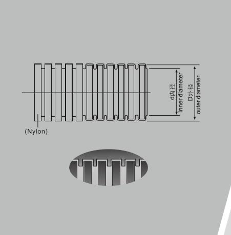 标准尼龙12软管 PA12波纹管穿线管束线管 华浔电气