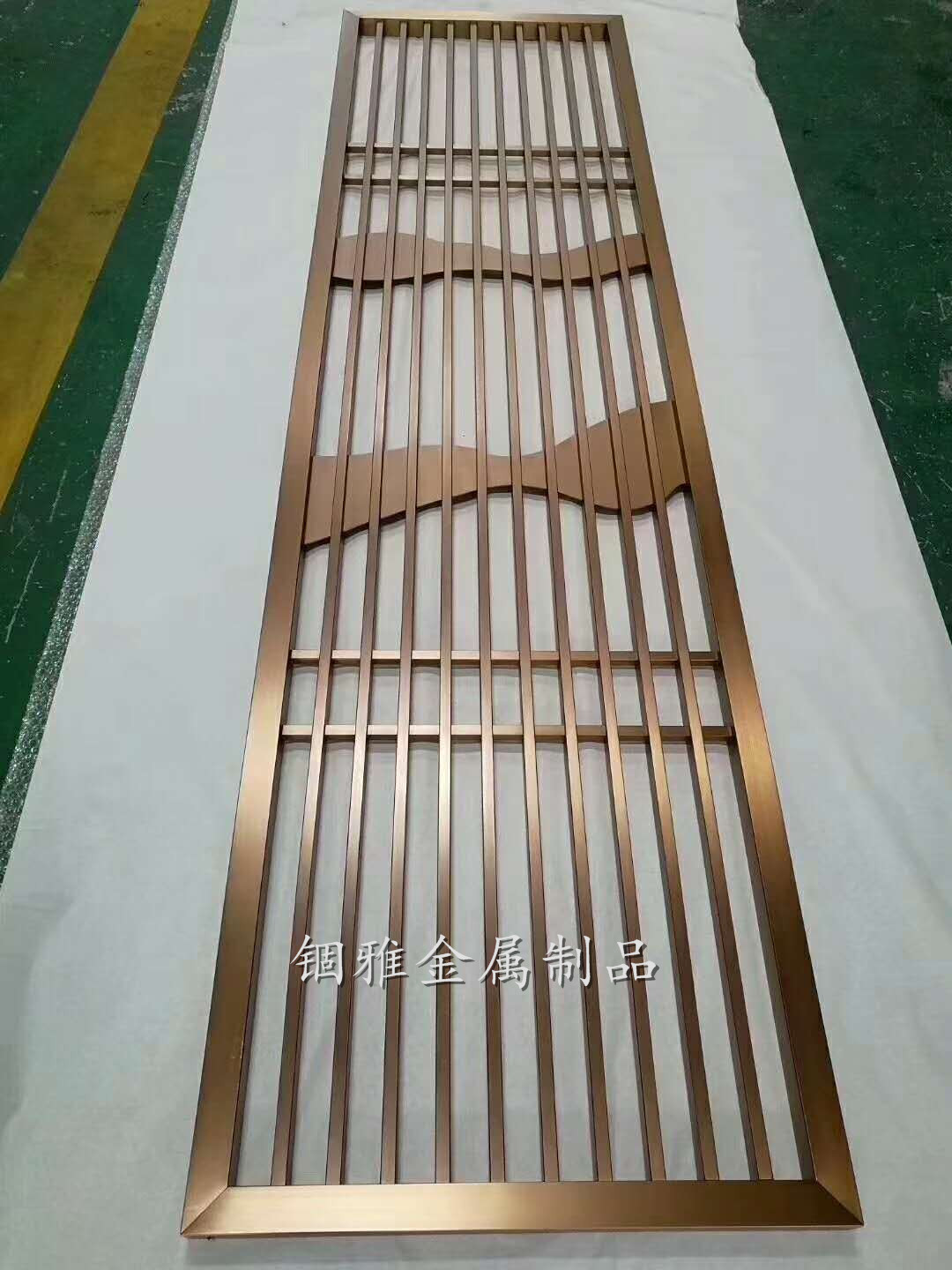 供應(yīng)水鍍青古銅鋁板雕刻平雕屏風(fēng)