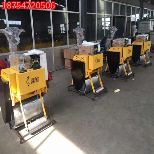  陜西榆林DC-25B小型手扶振動單鋼輪路面壓實機廠家原始圖片2