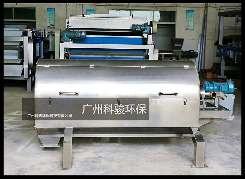 轉鼓擠壓脫水機，塑料瓶清洗機原始圖片2