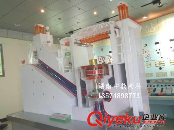 供應瀏陽中科全透明混流式水輪發電機組模型（過水發電展示）