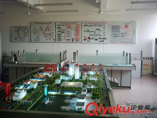供應瀏陽中科貨格式自動倉庫結構與超市整體布局模型（剖視展示）原始圖片3