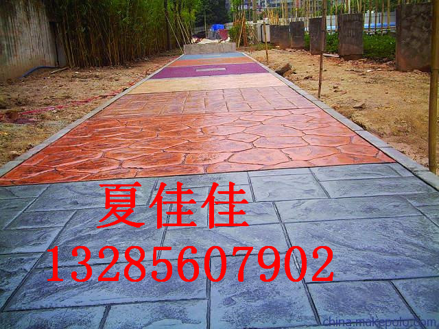 通州壓花地坪/海門壓花地坪原始圖片2