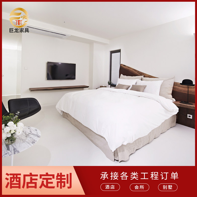 創(chuàng)意主題酒店家具床蘇州酒店家具定制廠家【巨福龍家具】