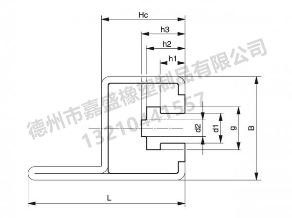 ckg-h型鏈條導軌 08B輸送機鏈條導軌原始圖片2