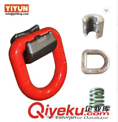 YIYUN廠家現貨供應80級焊接D型環載荷15噸
