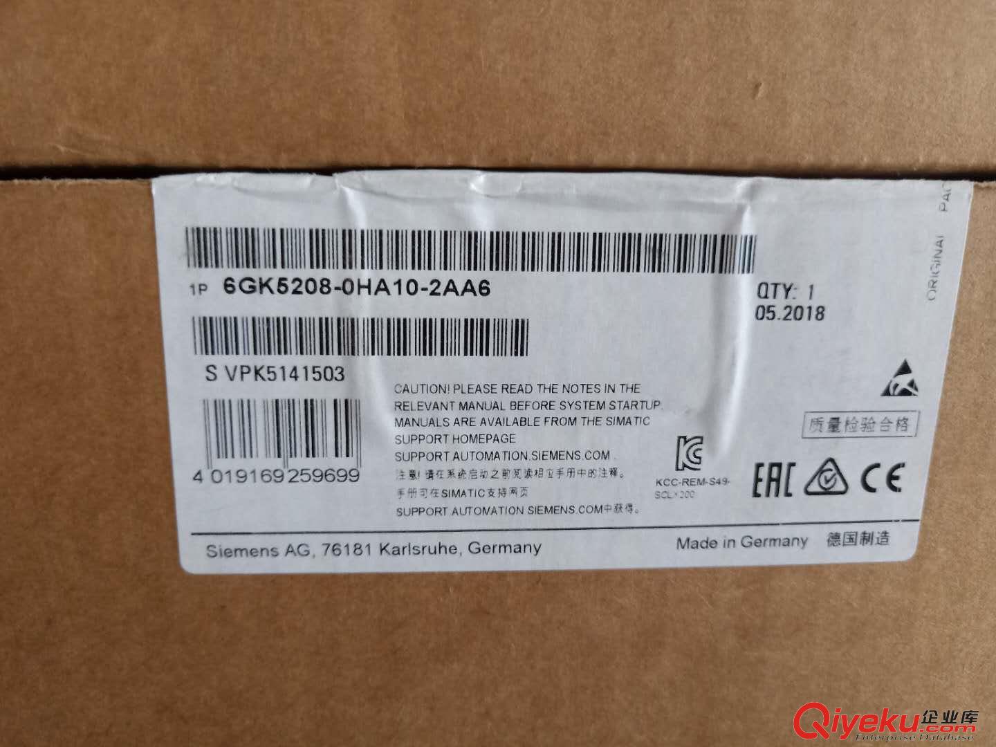 6GK5208-0HA10-2AA6SCALANCE X208PRO受管理的IE交換機(jī)