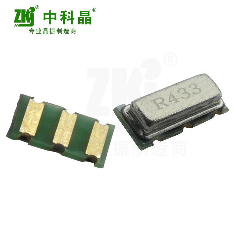 2019年高匹配RF-射頻模塊的聲表是哪種？中科晶-7234貼片聲表433M原始圖片2