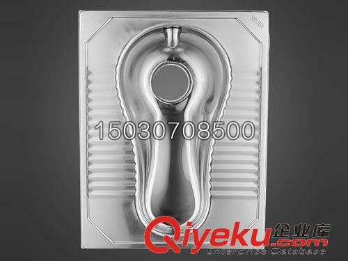 張家口農(nóng)村用不銹鋼蹲便器 新凱品牌 不銹鋼廁具 原始圖片2
