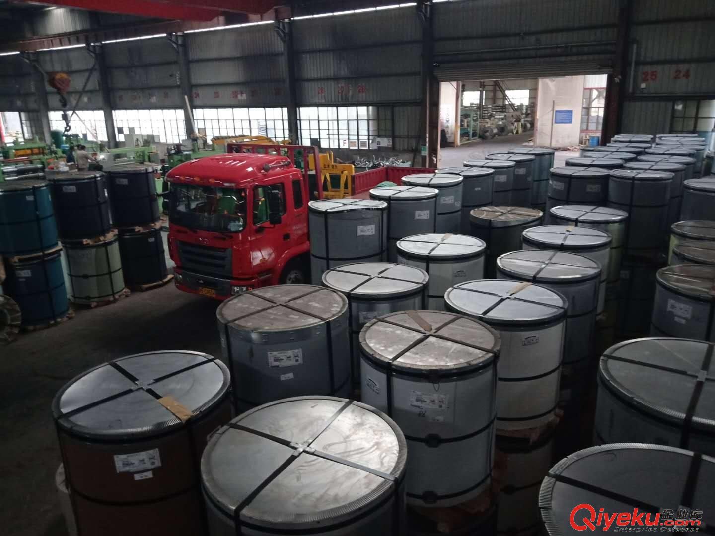上海總部彩涂卷彩鋼卷鍍鋁鋅基板0.5一米二常規顏色