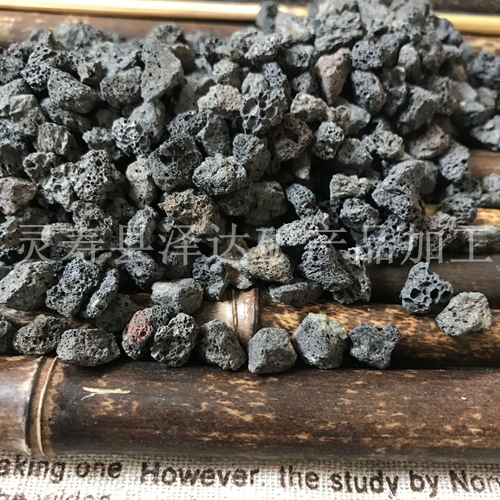 澤達(dá)供應(yīng)火山石顆粒 凈化水質(zhì)用火山石浮石顆粒 火山石濾料