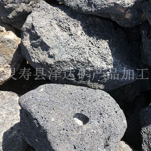 廠家直銷水處理火山石濾料 黑色紅色火山石輕石浮石顆粒多孔玄武石