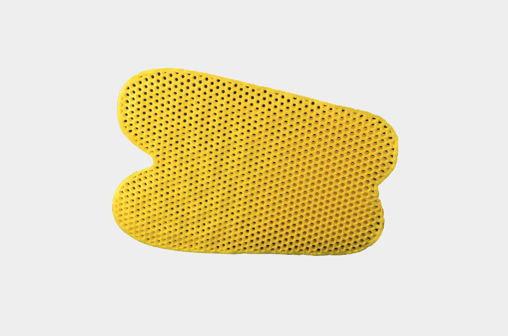 Yellow honeycomb EVA foam