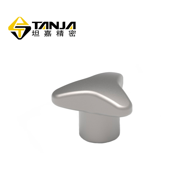 TANJA T48廠家直銷供應(yīng)各類銀/黑色 可定制鋅壓鑄合金旋鈕