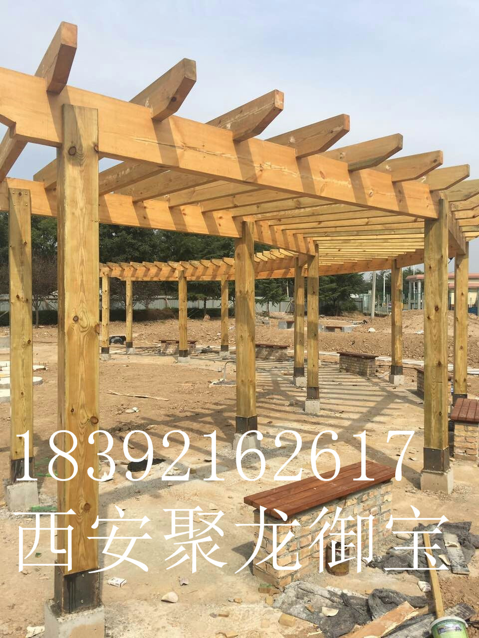 西安仿古廊架花架供应 廊架花架，定做询价，厂家直销