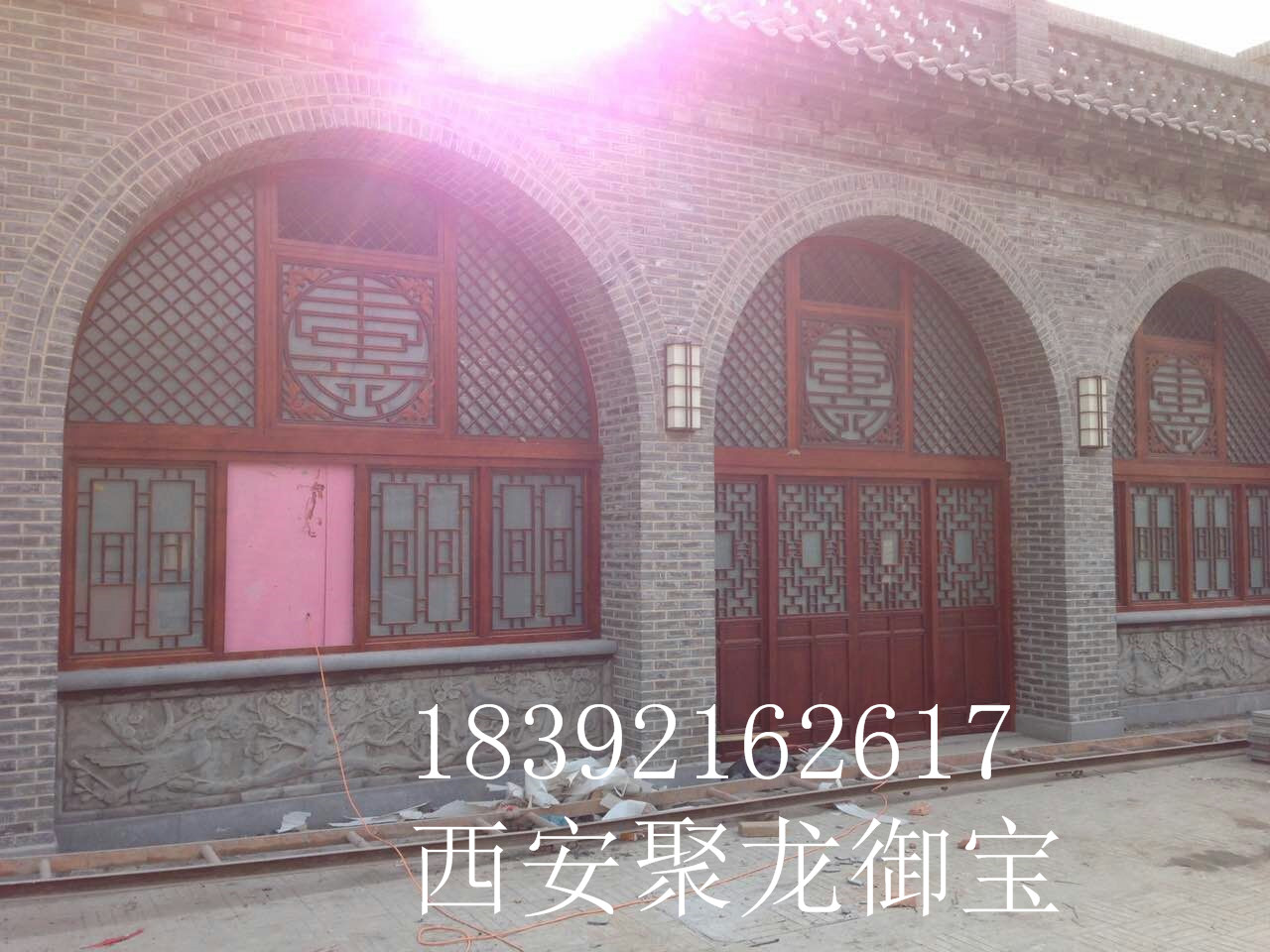 西安仿古窗，古建窗，景點改造，家用仿古木窗，定做詢價，廠家直銷原始圖片3