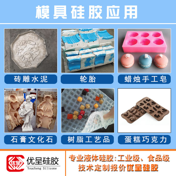 石膏模具專用硅橡膠易脫模優呈液體硅膠廠家