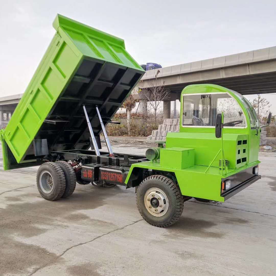 四不像四驅農用車四輪運輸柴油工程拖拉機翻斗自卸山地載重爬山王