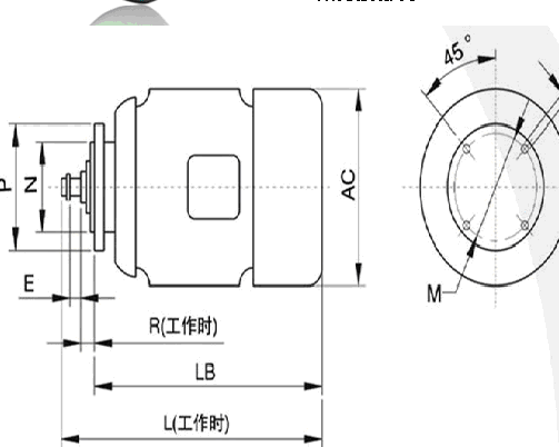 ZDY121-4 0.8KW南京起重電機(jī)