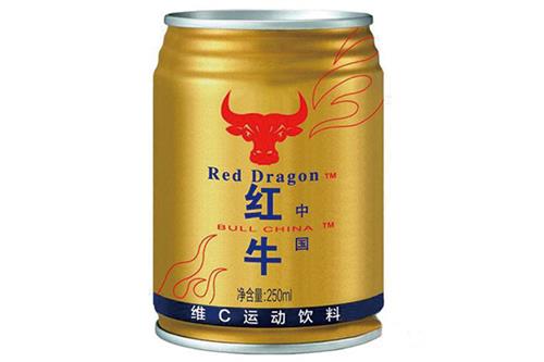 中國紅牛維C維生素運動飲料功能飲料250ml