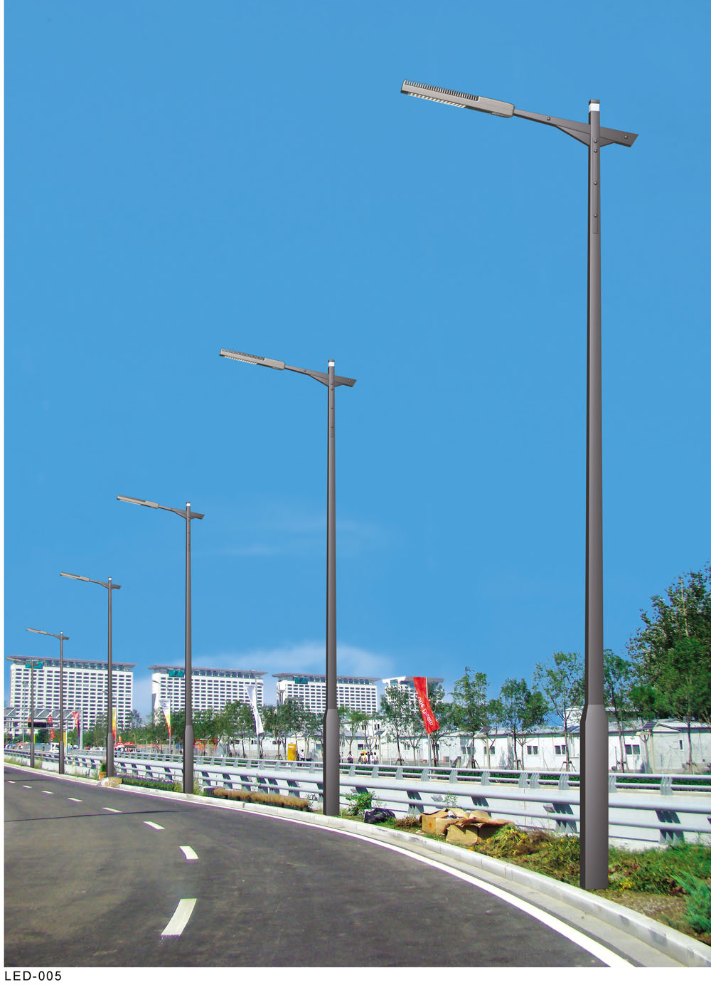 太陽能路燈價格表 農村太陽能光伏路燈 工廠批發6米太陽能道路燈