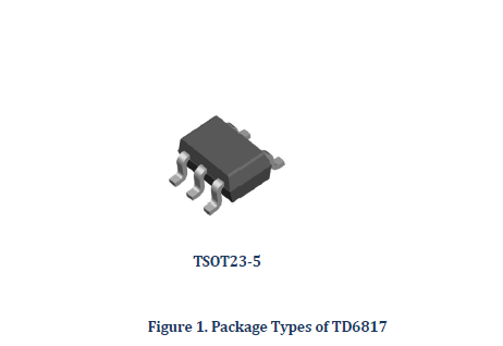 TD6817D 1.5MHz 2A同步降压稳压器压差