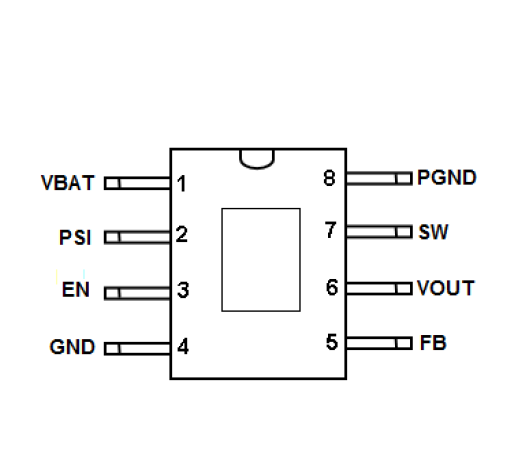 電源管理IC 5V 6A1.2MHz同步升壓轉(zhuǎn)換器IC TD8588